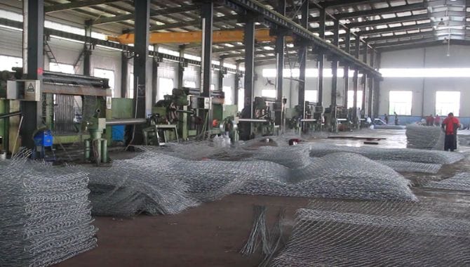 Gabion Basket Production