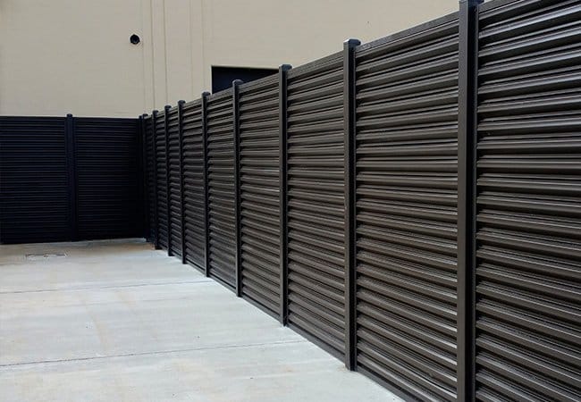 Metal Privacy Fence