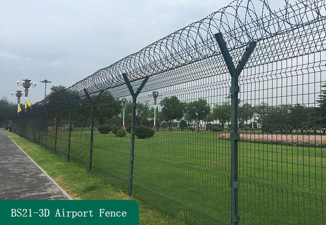 3D Airport Fence