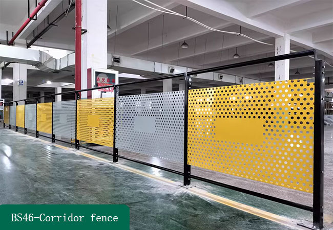 Corridor fence