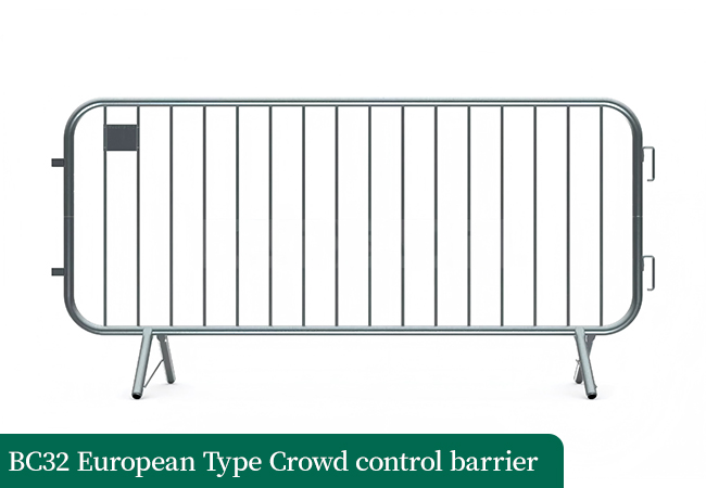 European Crowd Control Barrier