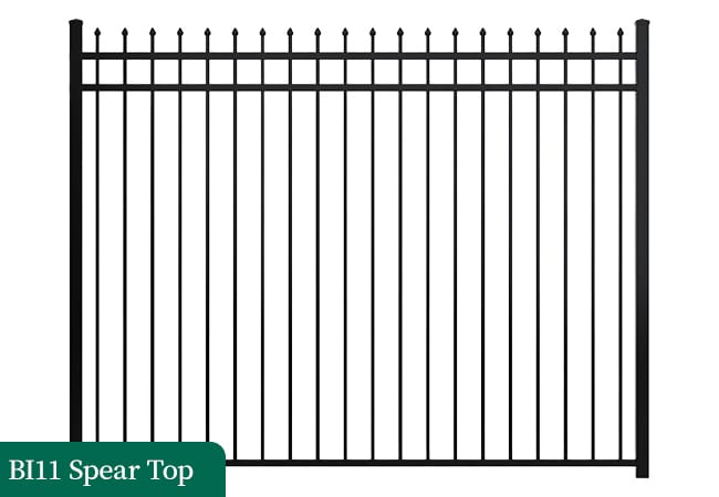 Spear Top Tubular Fence
