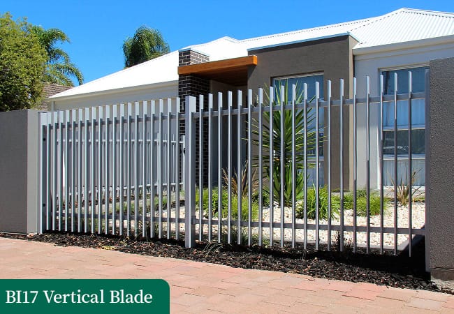 Vertiacal Blade Tubular Fence