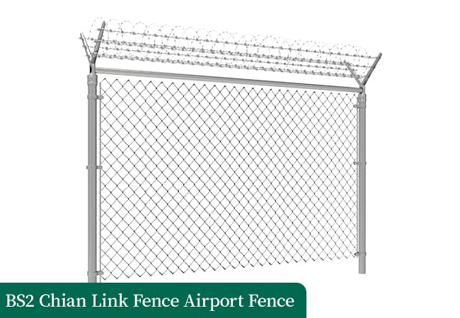 Chain Link Airport Fence