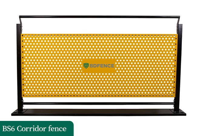 Corridor fence