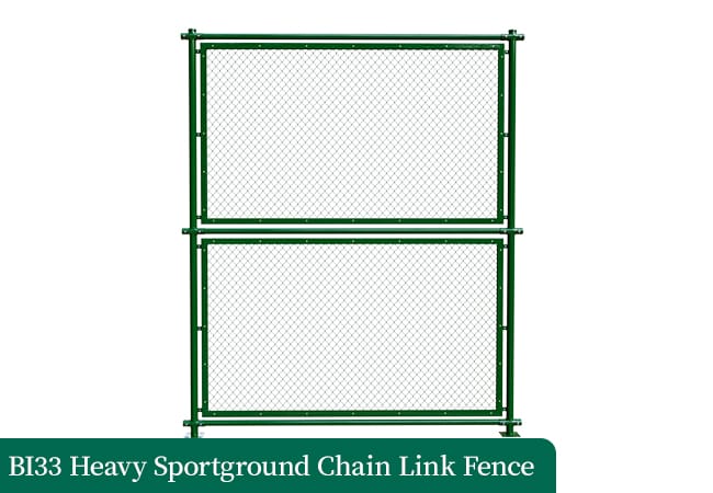 Heavy Sportground Chain Link Fence