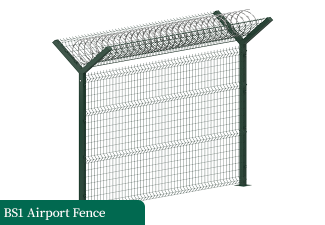 3D Airport Fence