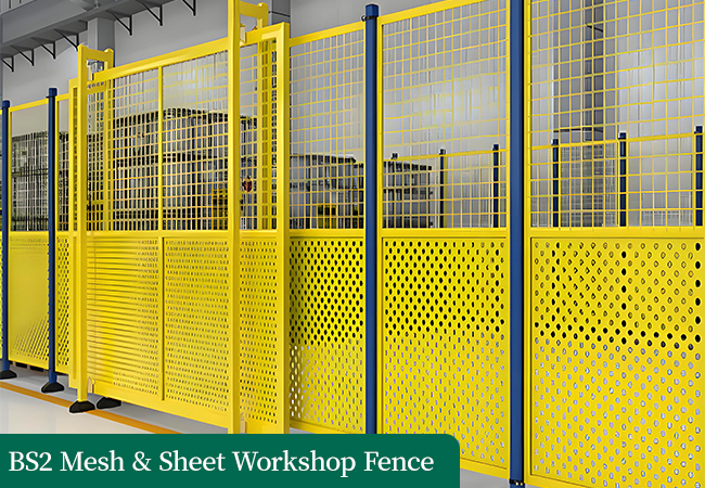 Mesh & Sheet Workshop Fence