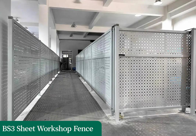 Sheet Workshop Fence
