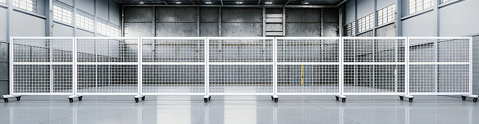 Mobile Mesh Panel Workshop Isolation Net