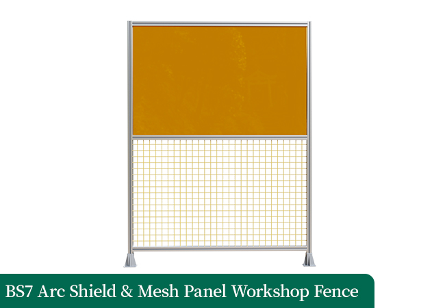 Arc Shield & Mesh Panel Workshop Isolation Net