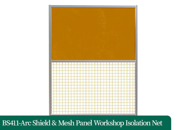 Arc Shield & Mesh Panel Workshop Isolation Net