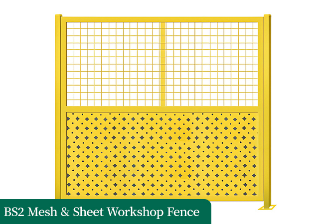 Mesh & Sheet Workshop Fence