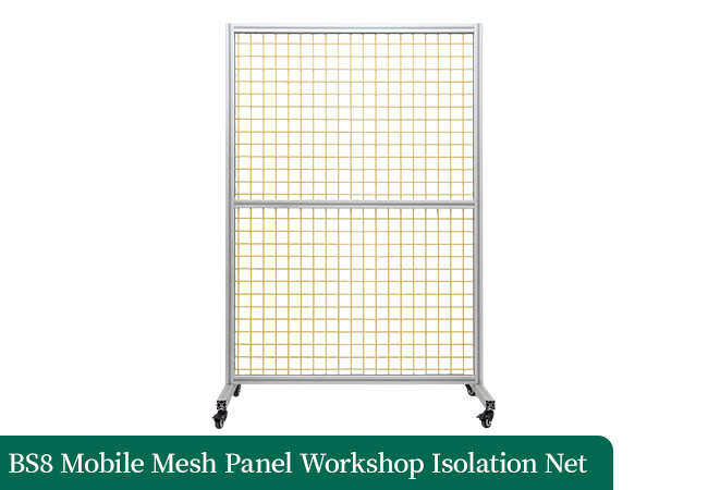 Mobile Mesh Panel Workshop Isolation Net